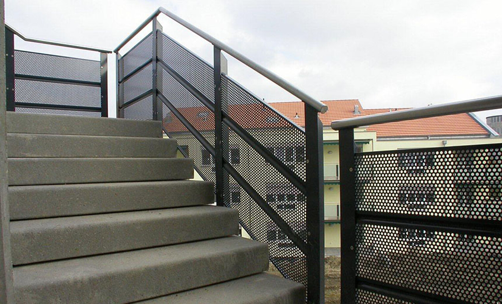 perforated-metal-banisters